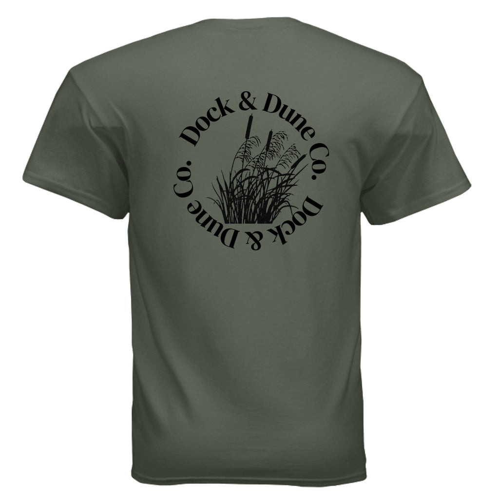 MILITARY GREEN - BACK