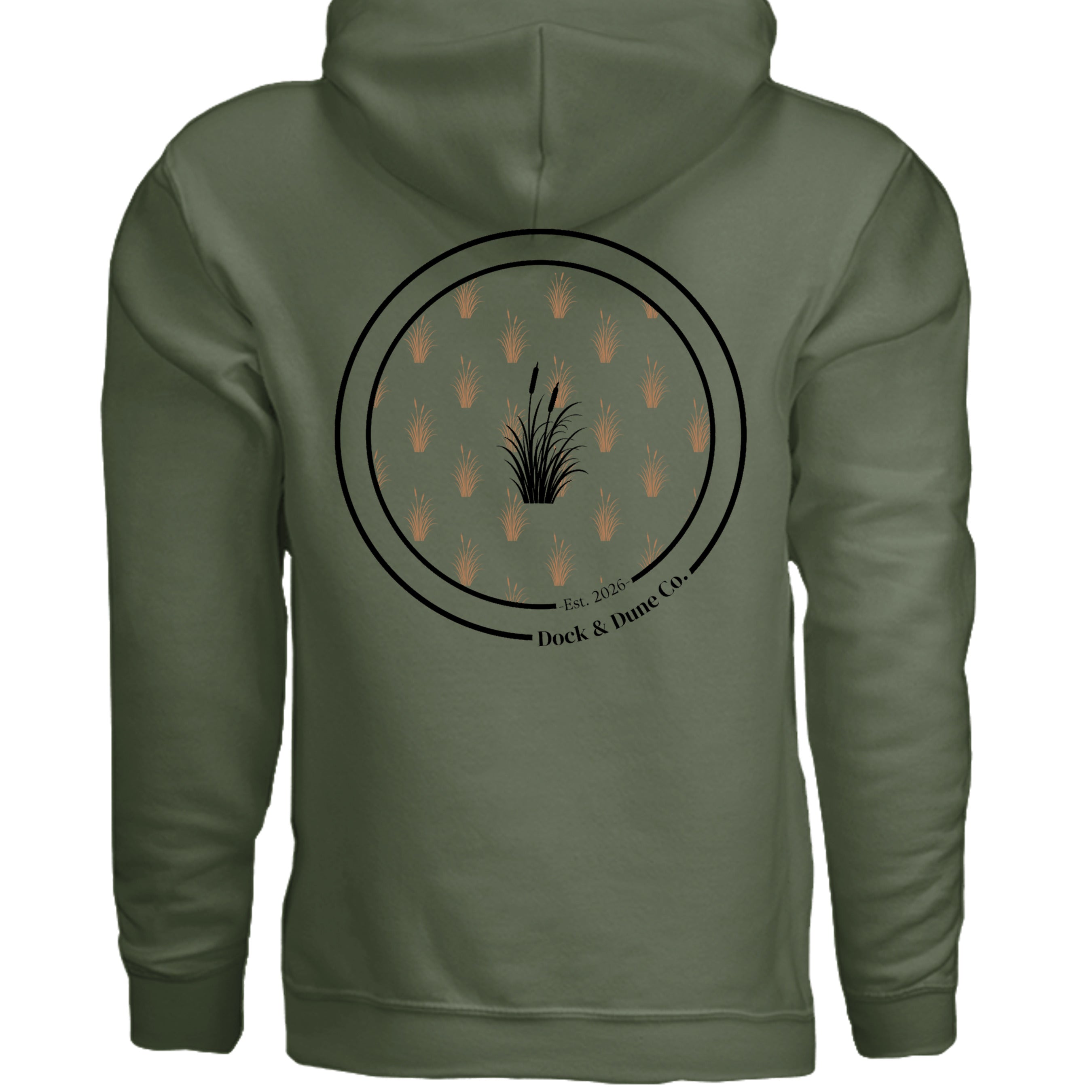 MILITARY GREEN - G185 - BACK